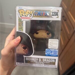 Funko Pop Animation One Piece Monkey D. Dragon #2206 Chrono Toys Exclusive